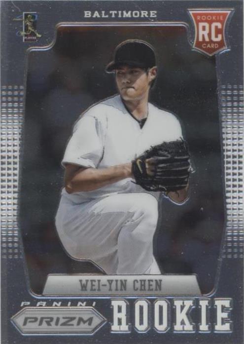 2012 Panini Prizm - Wei-Yin Chen #153