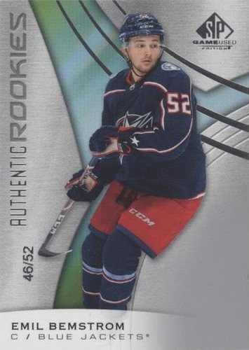 2019-20 Upper Deck SP Game Used - Emil Bemstrom #196