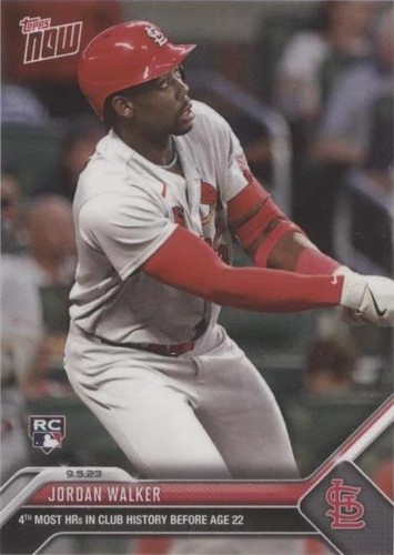 2023 Topps Now - Jordan Walker #822