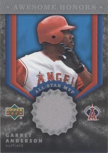 2004 Upper Deck - Garret Anderson #AH-GA