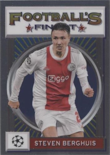 2021-22 Topps Finest Flashbacks UCL Steven Berghuis #172