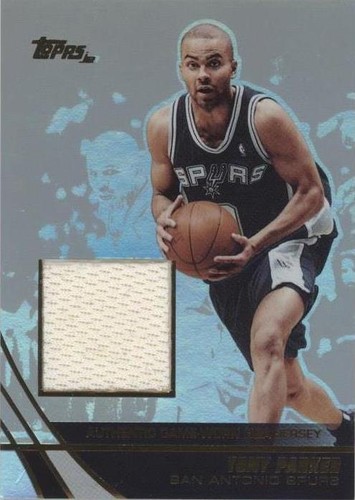 2003-04 Topps Jersey Edition - Tony Parker #JETP