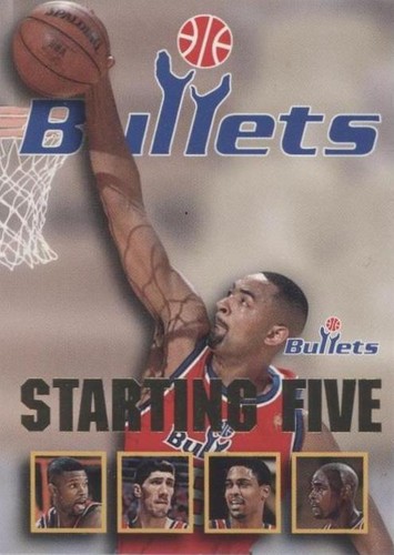 1996-97 NBA Hoops - Juwan Howard/Rod Strickland/Chris Webber/Gheorghe Muresan/Calbert Cheaney #29