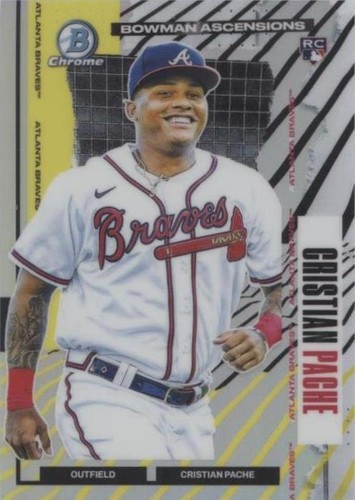 2021 Bowman Chrome - Cristian Pache #BA-22