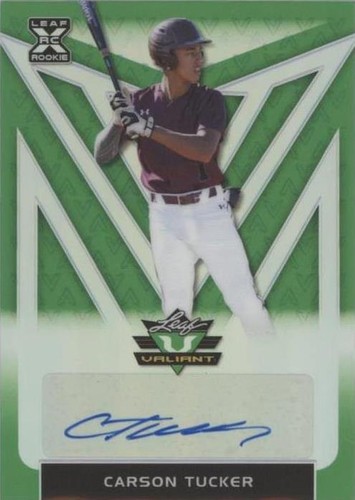 2020 Leaf Valiant - Carson Tucker #BA-CT1
