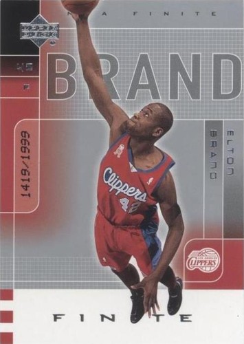 2002-03 Upper Deck Finite - Elton Brand #37