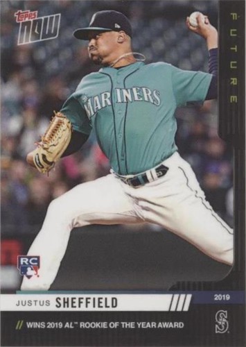 2019 Topps Now - Justus Sheffield #57
