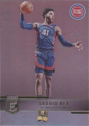 2021-22 Donruss Elite - Saddiq Bey #198