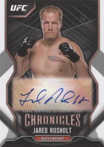 2015 Topps UFC Chronicles - Jared Rosholt #CA-JR
