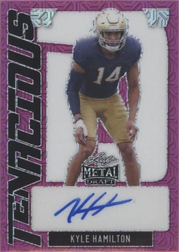 2022 Leaf Metal Draft Kyle Hamilton #TD-KH1