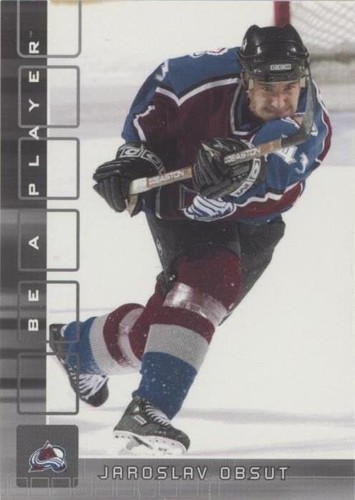2001-02 In the Game Be A Player Memorabilia - Jaroslav Obsut #313