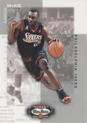 2002-03 Fleer Box Score - Aaron McKie #16