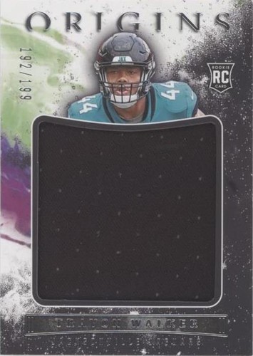 2022 Panini Origins Travon Walker #JUM-TWA