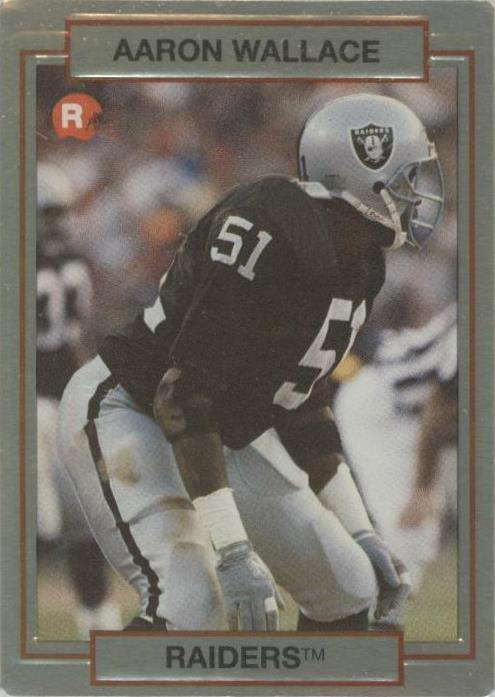 1990 Action Packed Rookie Update Aaron Wallace #20