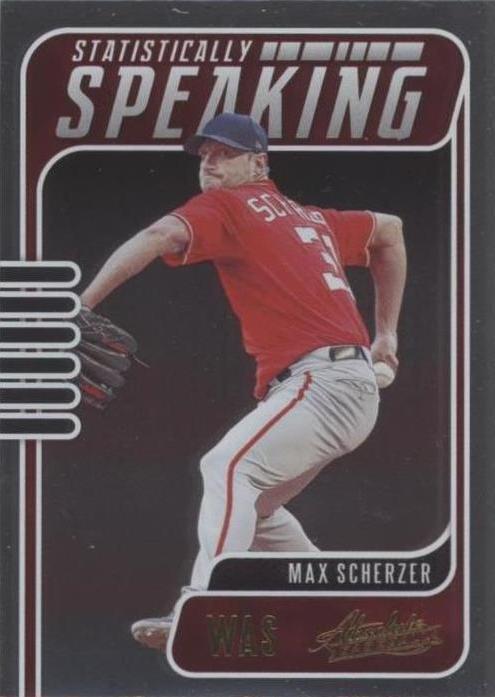 2021 Panini Absolute - Max Scherzer #SS-11