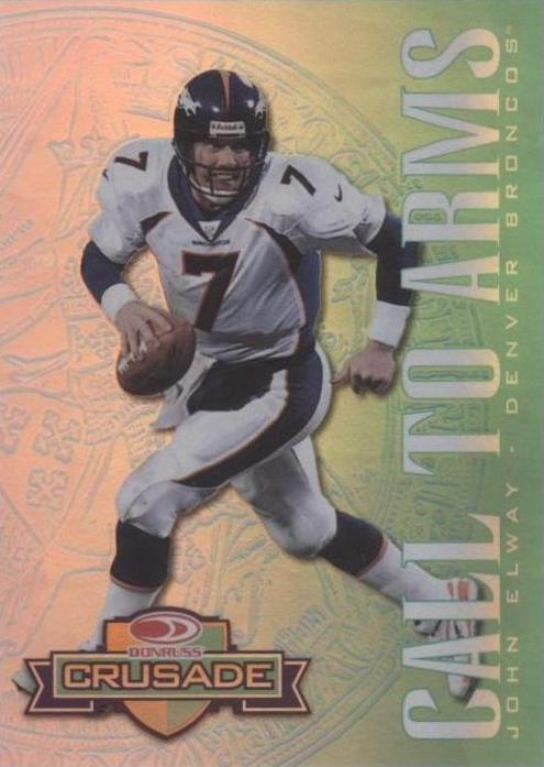 1998 Leaf Rookies & Stars John Elway #9