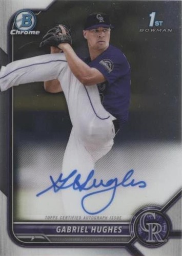 2022 Bowman Draft - Gabriel Hughes #CDA-GH