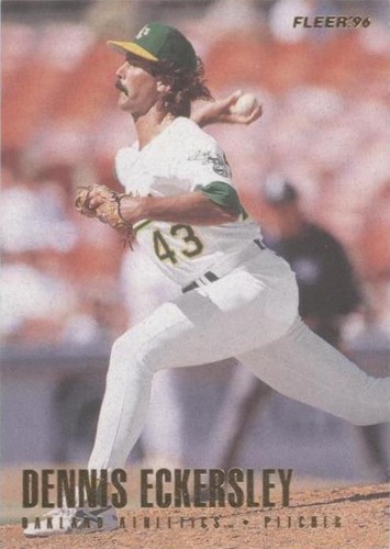 1996 Fleer - Dennis Eckersley #206