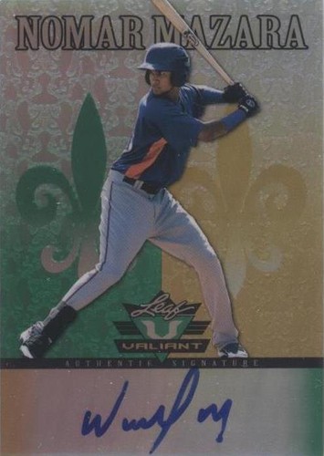 2012 Leaf Valiant - Nomar Mazara #VA-NM1