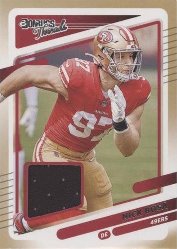 2021 Panini Donruss Nick Bosa #DT25