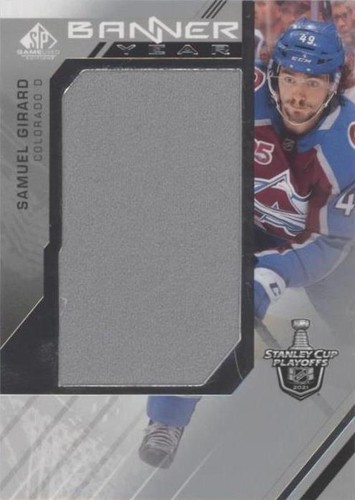 2021-22 Upper Deck SP Game Used - Samuel Girard #BYSC-SG