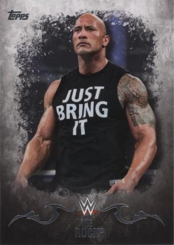 2016 Topps WWE Undisputed - The Rock #28