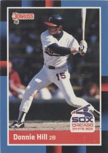 1988 Donruss - Donnie Hill #87