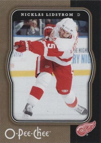 2007-08 O-Pee-Chee - Nicklas Lidstrom #168
