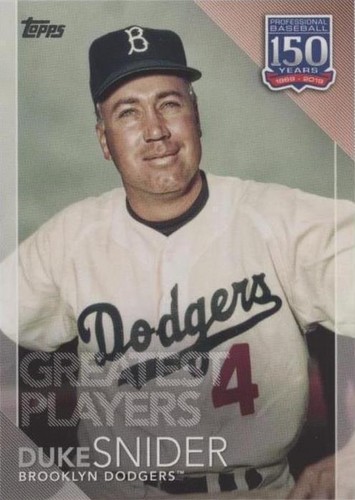 2019 Topps - Duke Snider #150-92
