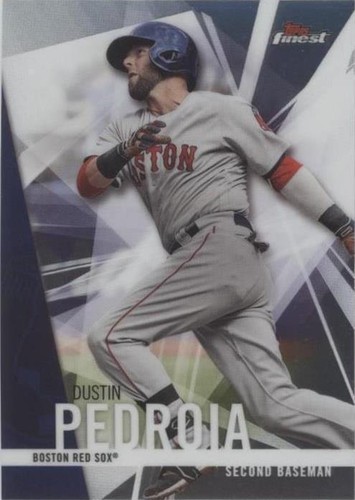 2017 Topps Finest - Dustin Pedroia #56