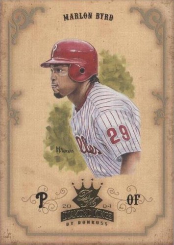 2004 Donruss Diamond Kings - Marlon Byrd #26