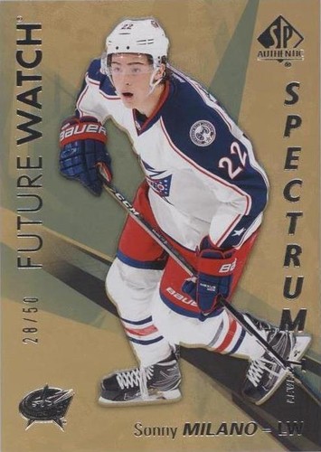 2016-17 SP Authentic - Sonny Milano #S-62