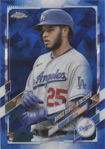 2021 Topps Chrome Update Series Sapphire Edition - Keibert Ruiz #US309