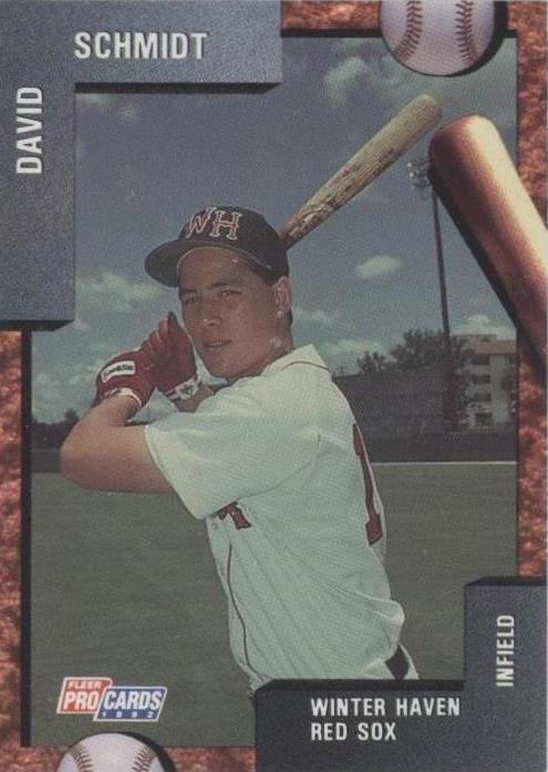 1992 Fleer ProCards Minor League - Dave Schmidt #1787