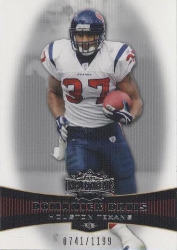 2006 Topps Triple Threads Domanick Davis #62