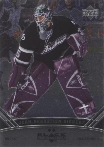 2006-07 Upper Deck Black Diamond - Jean-Sebastien Giguere #86