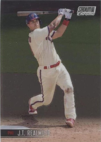 2021 Topps Stadium Club Chrome - J.T. Realmuto #219