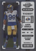 2022 Panini Contenders Optic Aaron Donald #29