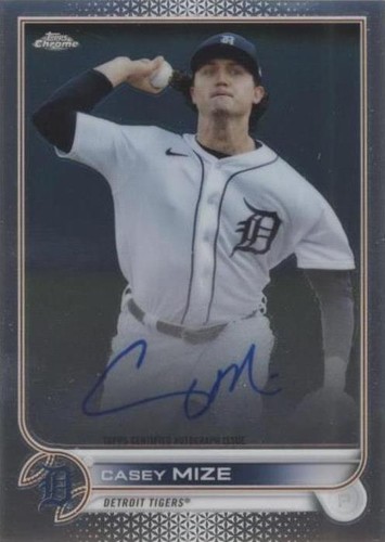 2022 Topps Chrome - Casey Mize #CVA-CMI