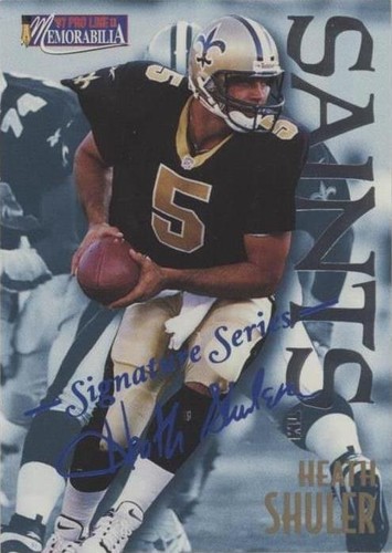 1997 Pro Line II Memorabilia Heath Shuler #MEM31