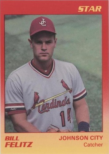 1989 Star Johnson City Cardinals - Bill Felitz #12