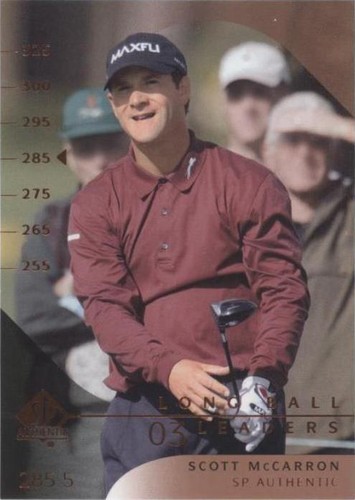 2003 SP Authentic - Scott Mccarron #59