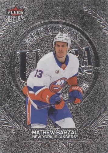 2022-23 Upper Deck Fleer Ultra - Mathew Barzal #M-14