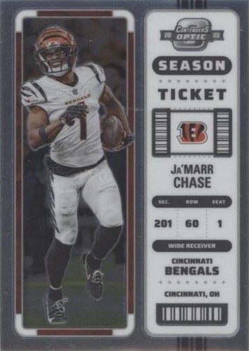 2022 Panini Contenders Optic Ja'Marr Chase #10