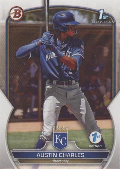 2023 Bowman 1st Edition - Austin Charles #BPPF-17