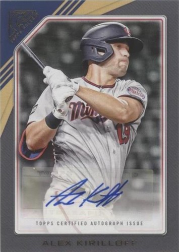 2022 Topps Gallery - Alex Kirilloff #YSA-AK