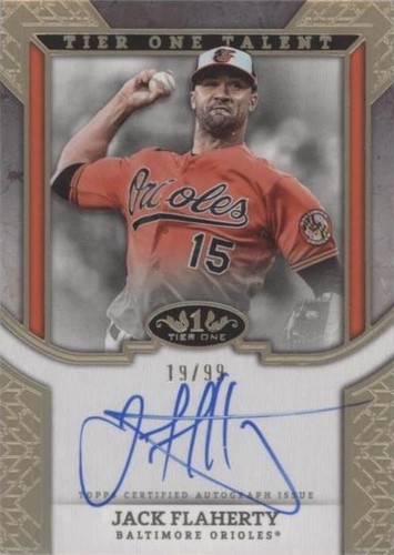 2024 Topps Tier One - Jack Flaherty #T1TA-JF