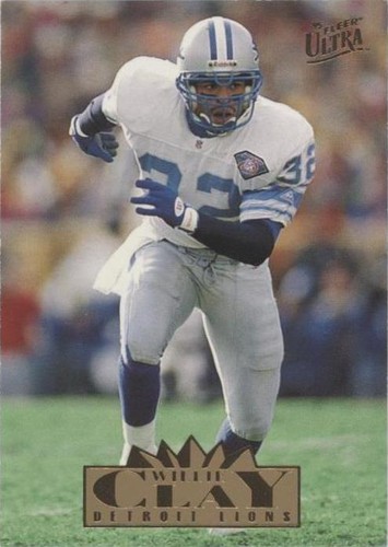 1995 Fleer Ultra Willie Clay #99