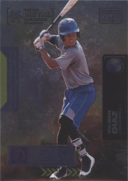 2021 Skybox Metal Universe Champions - Wilman Diaz #4