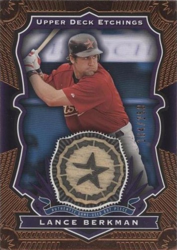 2004 Upper Deck Etchings - Lance Berkman #BE-LB